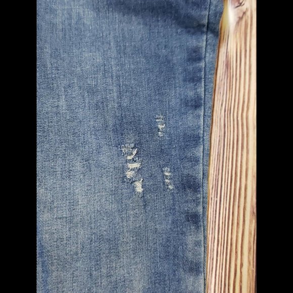 Lee Cooper Originals Distressed Slim Fit Annie Stretch Jeans Womens 28 Indigo - Picture 11 of 13